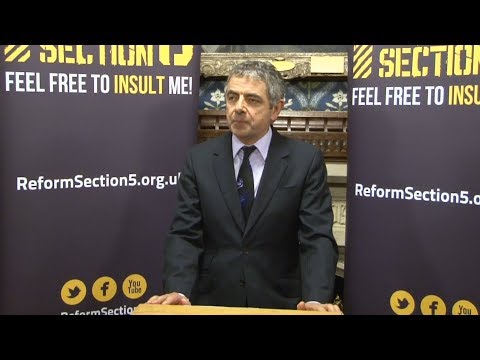 Youtube: In full: Rowan Atkinson on free speech