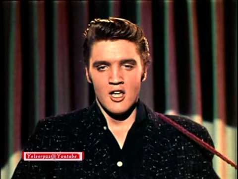 Youtube: Elvis Presley - Blue Suede Shoes 1956 (COLOR and STEREO)