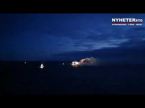 Youtube: 2021-12-04 Brand ombord på lastfartyget Almirante Storni