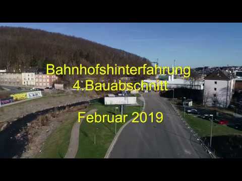 Youtube: Hagen Bahnhofshinterfahrung  Februar 2019 Westside Areal Drohne www.kopter-hagen.de Volme Ennepe