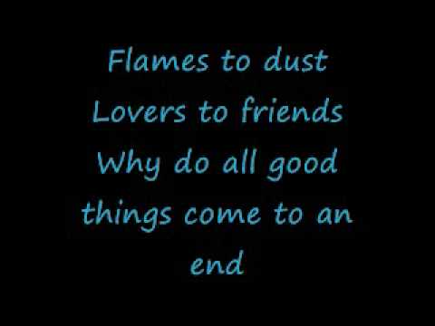 Youtube: Nelly Furtado- All Good Things Come To An End with lyrics on screen