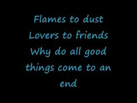 Youtube: Nelly Furtado- All Good Things Come To An End with lyrics on screen