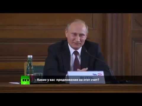Youtube: Putin hat Humor in Österreich