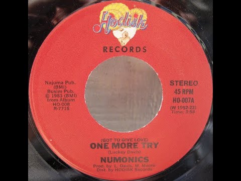 Youtube: Numonics-One more try 1983