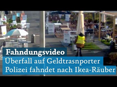 Youtube: Köln: Überfall auf Geldtransport bei Ikea – Polizei fahndet nach dem Räuber