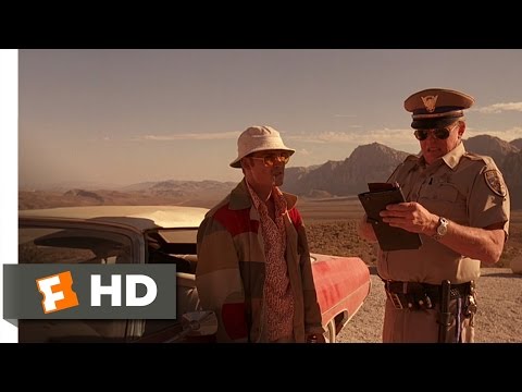 Youtube: Fear and Loathing in Las Vegas (8/10) Movie CLIP - The Lonely Highway Patrolman (1998) HD