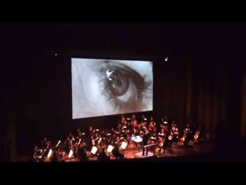Youtube: The shower scene from Psycho w/the Spokane Symphony Orchestra @ the Fox Theater in Spokane 2/12/15