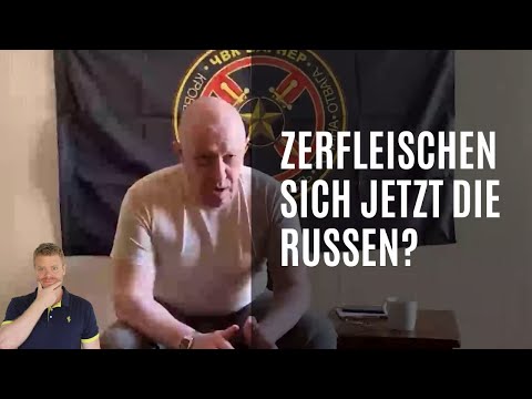 Youtube: Bürgerkrieg? Putschversuch? Prigozhin erklärt: Kriegsgrund eine Lüge, angeblich Wagner bombardiert.