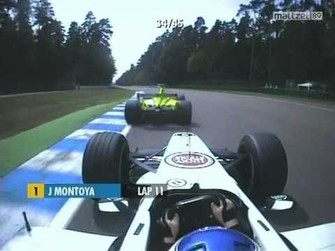 Youtube: 2001 German Grand Prix : Olivier Panis vs Jarno Trulli - onboard high speed battle