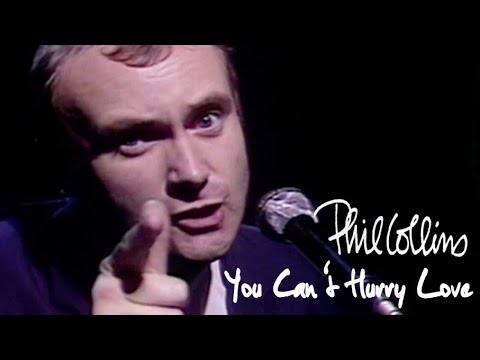 Youtube: Phil Collins - You Can't Hurry Love (Official Music Video)
