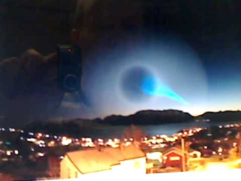 Youtube: Strange Spiral light phenomena over Norway coincides with Obama peace prize reception