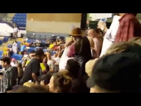 Youtube: Cops Swarm Black Man For Getting Punched At Trump Rally
