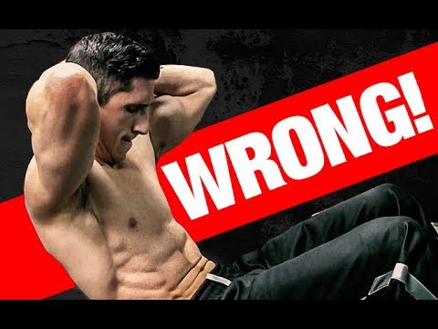 Youtube: Top 5 WORST Ab Exercise Mistakes!