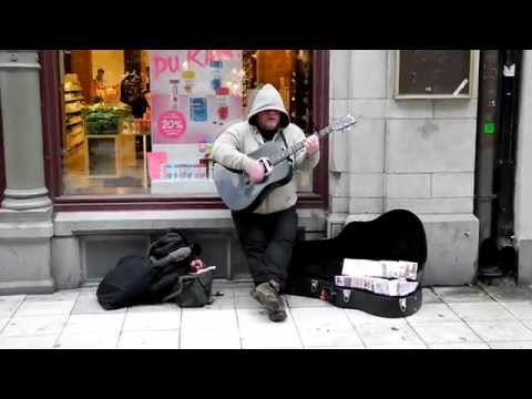 Youtube: Street Musician's Tremendous Voice