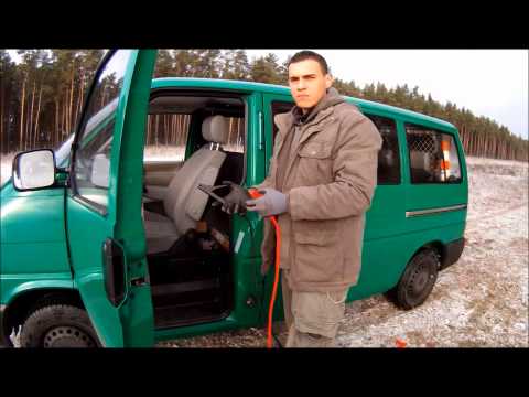 Youtube: "Survival Mattin" macht Feuer mit seinem VW Bus T4