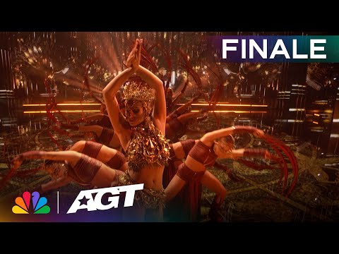 Youtube: Mayyas RETURNS with a stunning performance! | Finale | AGT 2023