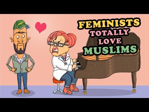 Youtube: Feminists love Islamists