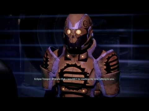 Youtube: Mass Effect 2 - Eclipse Mercenary Falls Out a Window