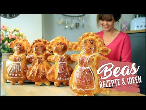 Youtube: Weckfrauen Rezept | Süße Hefeteig Mädels zum vernaschen | Weckmänner mal anders