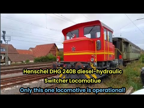 Youtube: Henschel DHG 240B diesel-hydraulic Switcher locomotive