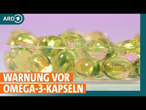 Youtube: Nahrungsergänzungsmittel Omega-3-Kapseln : Richtige Dosierung entscheidend I ARD Gesund