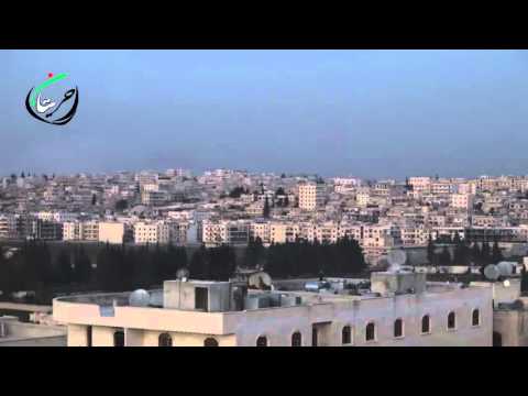 Youtube: العدو الروسي في أقذر أسلحته العنقودي يفتك في حريتان بريف حلب