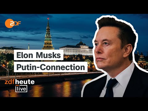 Youtube: Russische Geheimdienst-Operation: Elon Musk wohl Ziel von Putin-Agenten | ZDFheute live