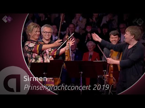Youtube: Sirmen: Duet voor 2 violen - Pekka Kuusisto en Annebeth Webb - Prinsengrachtconcert 2019