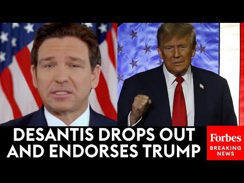 Youtube: BREAKING NEWS: DeSantis Drops Out Of Presidential Race And Endorses Trump