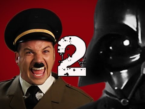 Youtube: Hitler vs Vader 2.  Epic Rap Battles of History