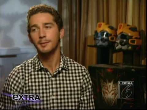 Youtube: Shia Labeouf on Access and Extra 6/22/09