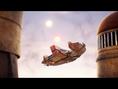 Youtube: The Ebon Hawk returns to Tatooine in Unreal Engine