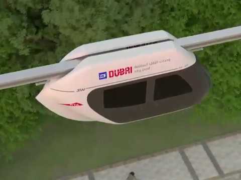 Youtube: Skypods (SkyWay), a suspended transit system (Dubai Media Office)