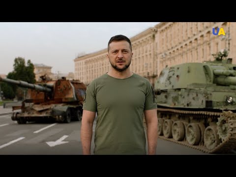 Youtube: Ukrainian people and their courage inspired the world – Volodymyr Zelenskyy on Independence Day