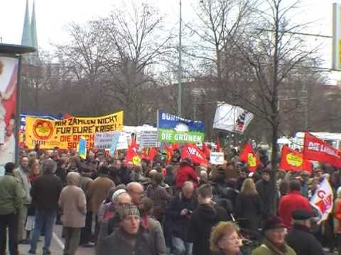 Youtube: Demo "Wir zahlen nicht für eure Krise" Berlin 28.3.2009