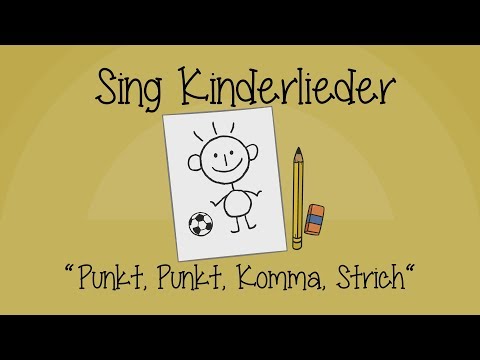 Youtube: Punkt, Punkt, Komma, Strich - Kinderlieder zum Mitsingen | Sing Kinderlieder