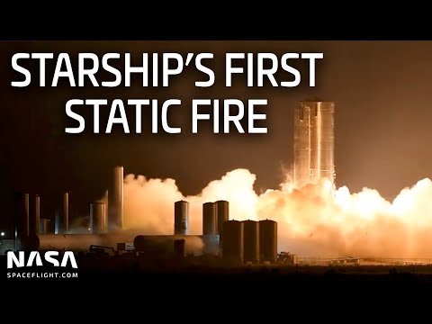 Youtube: Starship SN4 Static Fire Test