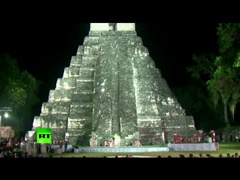 Youtube: Apocalypse or new era? Mayan ceremony at 'Star Wars' temple in Guatemala