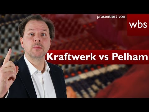 Youtube: Kraftwerk vs Moses Pelham - 20 Jahre Streit um 2 Sekunden Musik | Rechtsanwalt Christian Solmecke