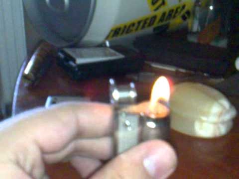 Youtube: Zippo vs. IMCO Triplex Super 6700 lighter