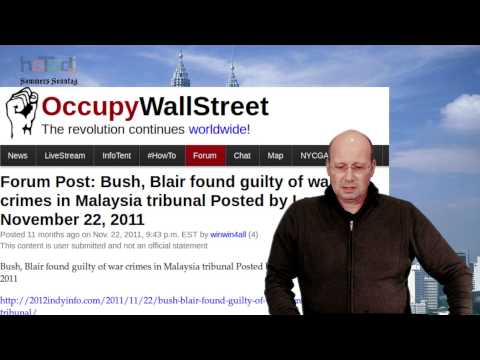 Youtube: Kuala Lumpur War Crime Dribunal - G.W.Bush und Tony Blair Verurteilt - Sommers Sonntag 16