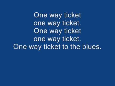 Youtube: Eruption - One way ticket lyrics