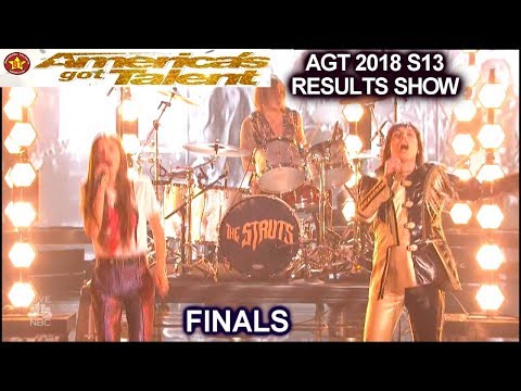Youtube: The Struts and Courtney Hadwin Perform Piece of My Heart | Finale America's Got Talent AGT