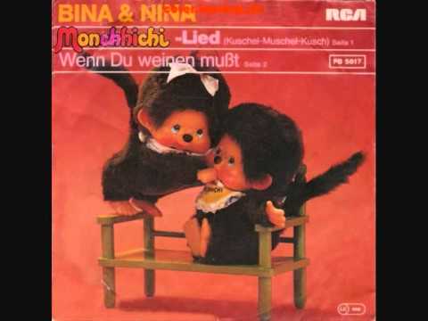 Youtube: BINA & NINA - Monchhichi-Lied (Kuschel-Muschel-Kusch) 1979