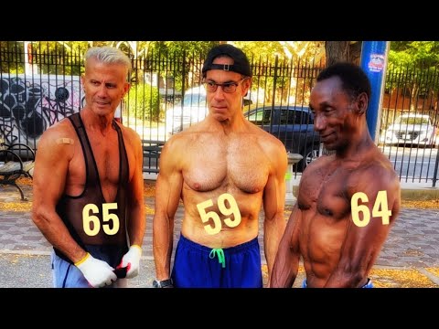 Youtube: Fit over 60 calisthenics athletes 😱 sharing workouts they do to keep them shredded all year round
