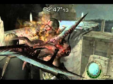 Youtube: Resident Evil 4 - Krauser Knife Only & No Damage (Professional Mode)
