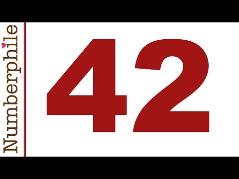 Youtube: 42 and Douglas Adams - Numberphile