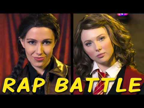 Youtube: KATNISS vs HERMIONE: Princess Rap Battle (Molly C. Quinn & Whitney Avalon)