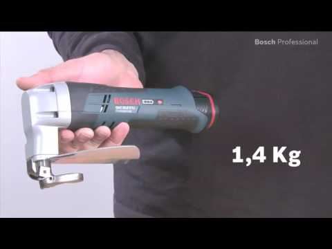 Youtube: Bosch Akku-Blechschere GSC 10,8 V-LI Professional