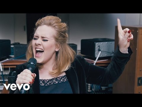Youtube: Adele - When We Were Young (Live at The Church Studios)